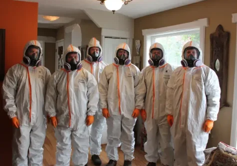 Mold Remeditaion Team in Garland