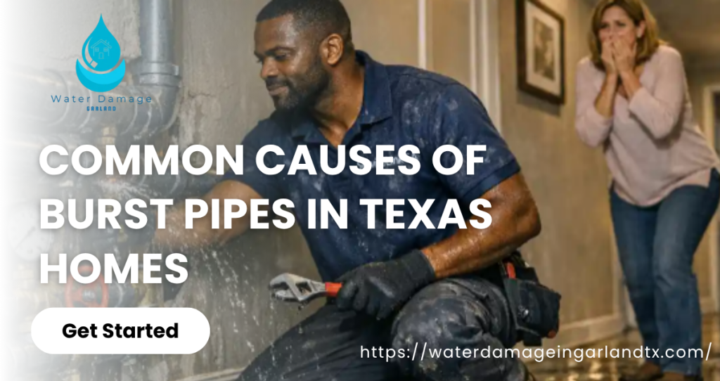 Common Causes of Burst Pipes in Texas Homes