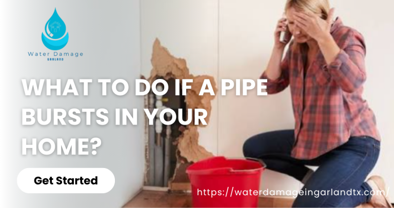 What to Do If a Pipe Bursts in Your Home?